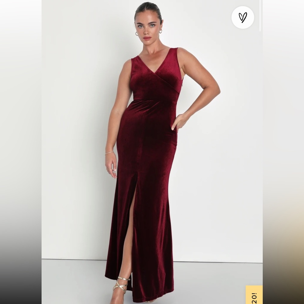 Velvet Dress - Picture 2 of 4